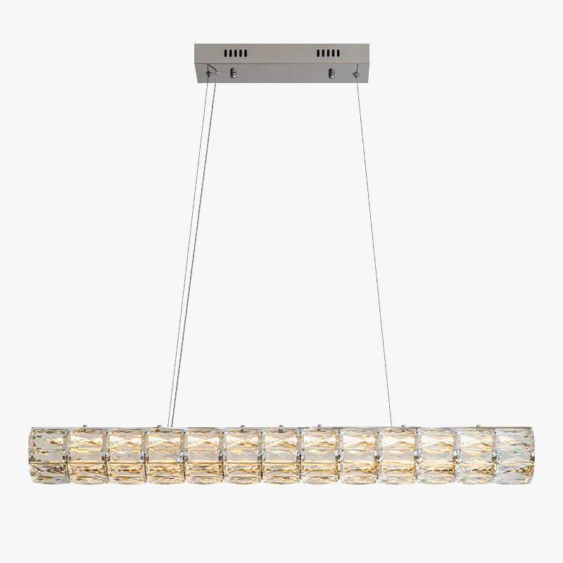 elegant modern single pendant crystal chandelier