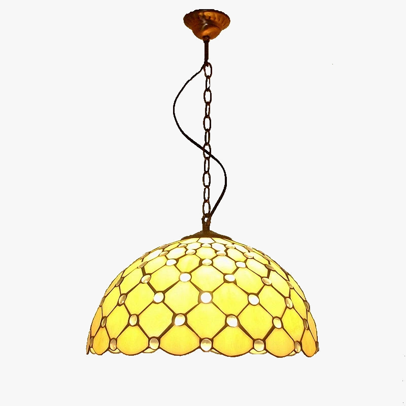 Retro crystal bead chandelier for elegant lighting