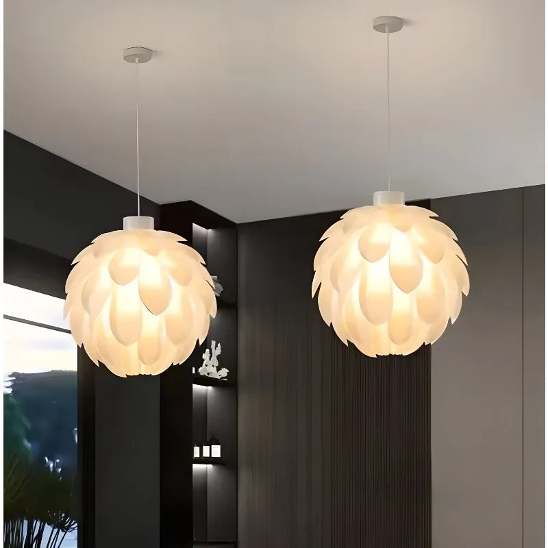 Pinecone design PVC chandelier