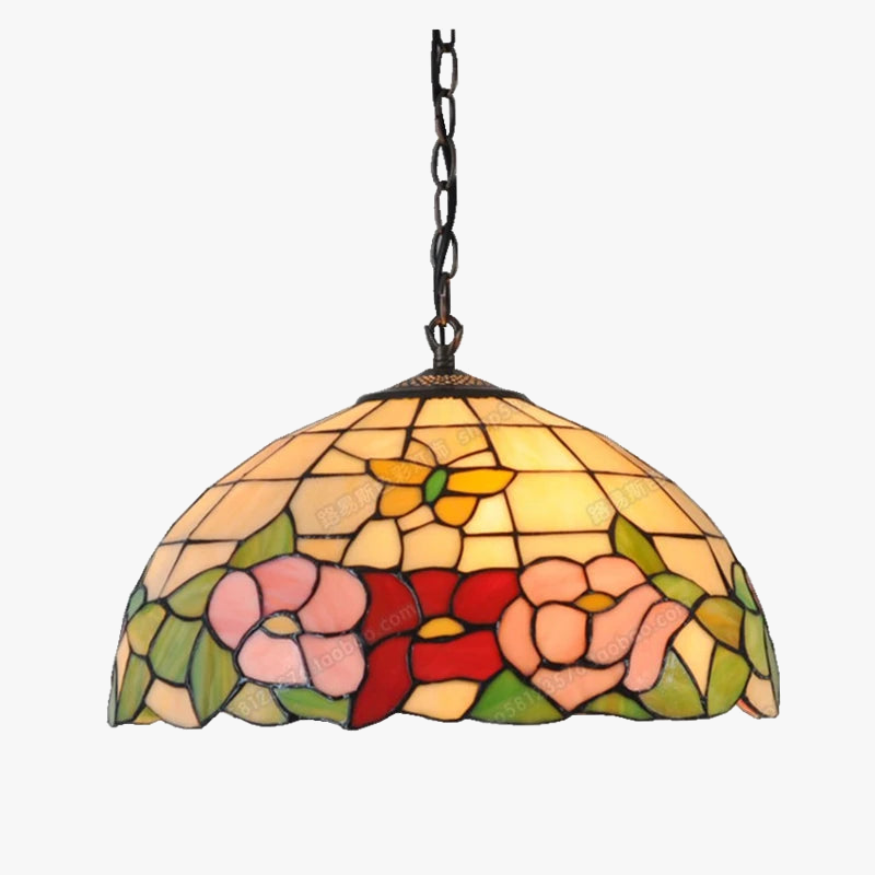 Elegant glass butterfly chandelier.