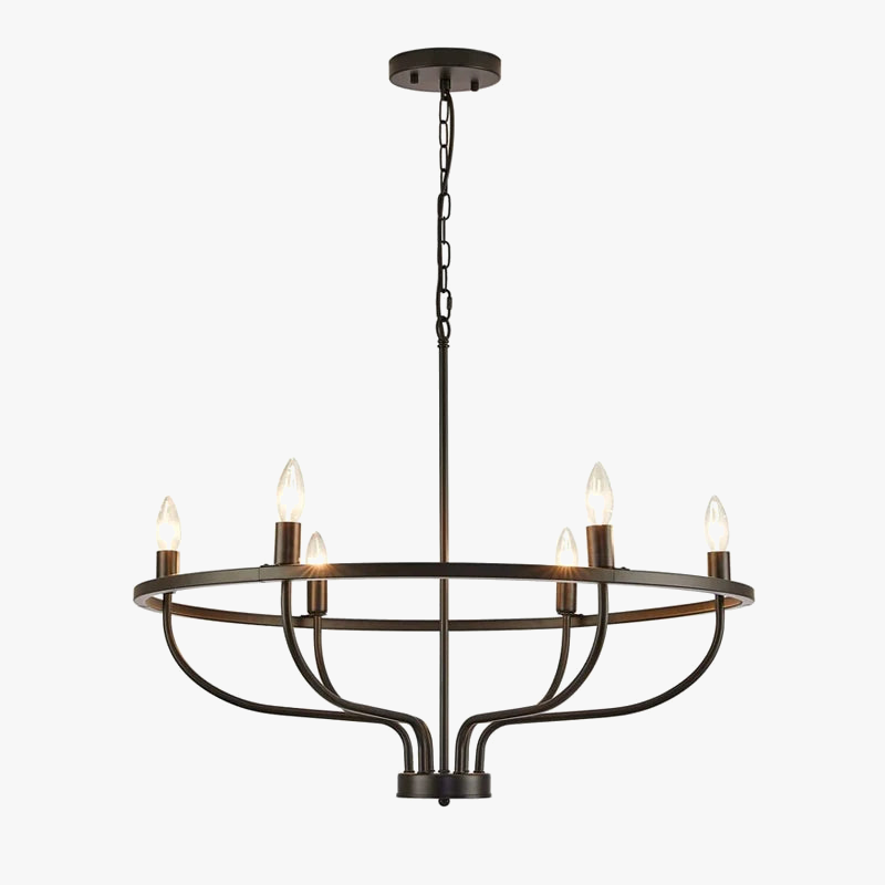 Vintage industrial metal pendant light