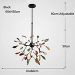 Lustre Led Cristal Sariya Moderne Luminaire Chambre