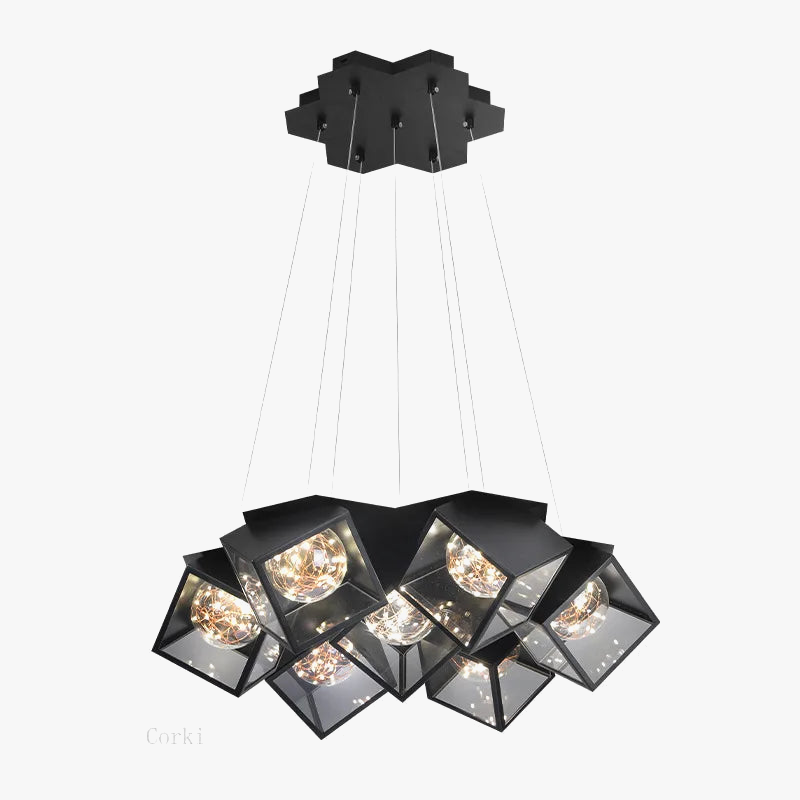 Contemporary Minimalist LED Chandelier