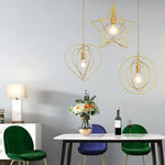 Lustre Led Formes Géométriques Yria Luminaire Chambre