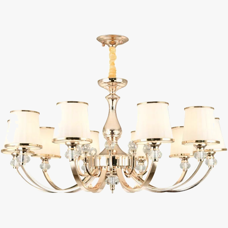 Modern LED chandelier with pendant for interior decoration
