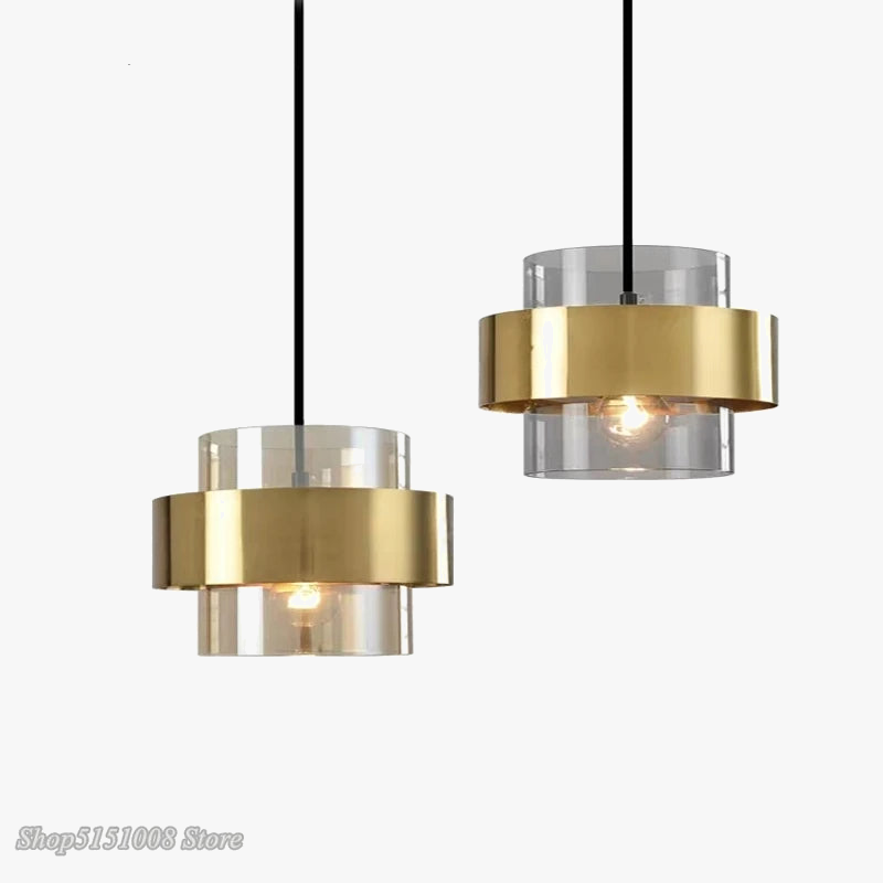 Scandinavian Transparent Minimalist LED Chandelier