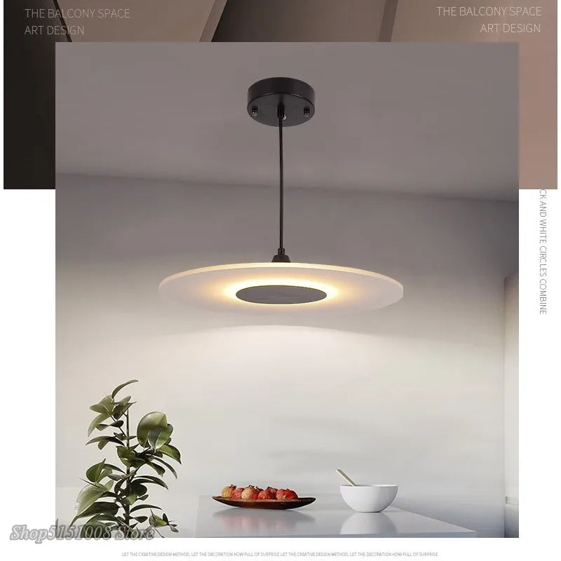 Creative and romantic minimalist modern LED chandelier