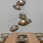 Lustre Led Verre Déformé Lofty Luminaire Chambre