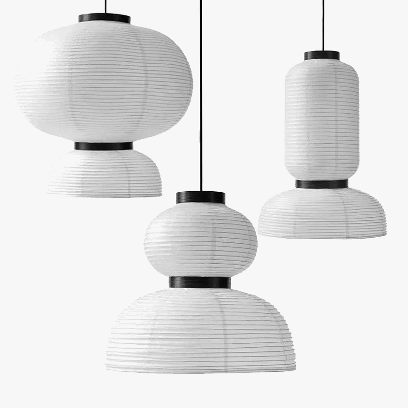 Nordic Minimalist Wabi-Sabi LED Chandelier for Interior Decoration