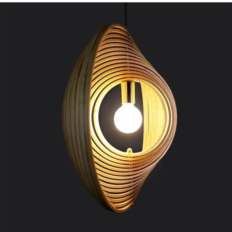Nordic-style rotating lunar chandelier for interior decoration
