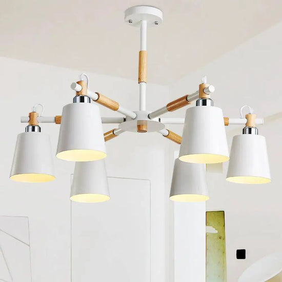 Lustre Métal Nordic Minimaliste Luminaire Chambre