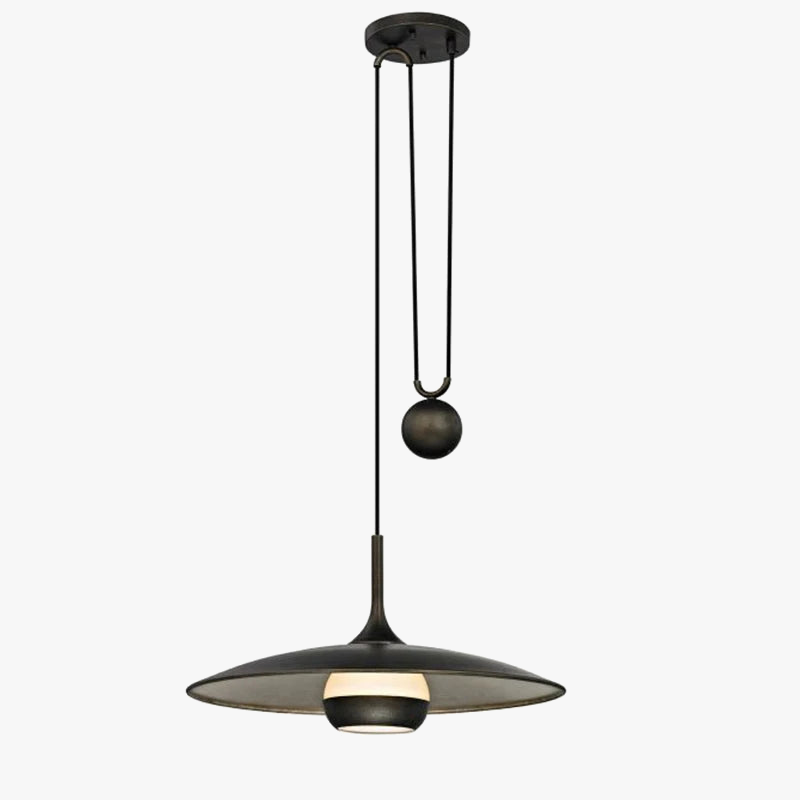 Minimalist UFO design chandelier for restaurant and bar