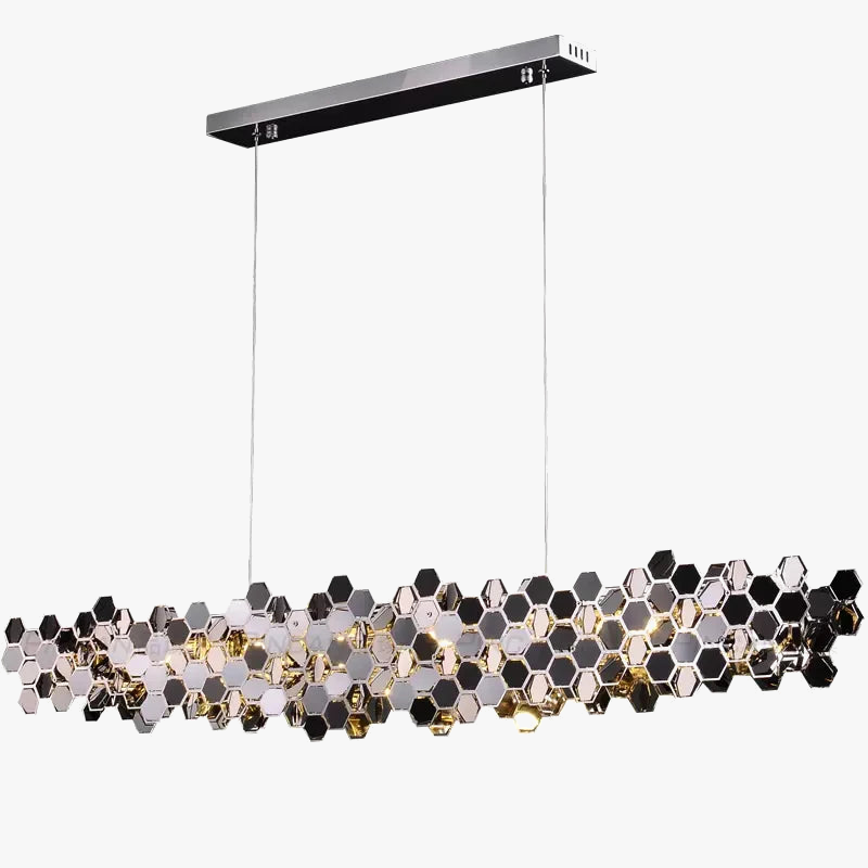 High-end minimalist chandelier for modern dining room