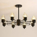 Lustre Moderne À Bougies Design 8 Lampes Luminaire Chambre