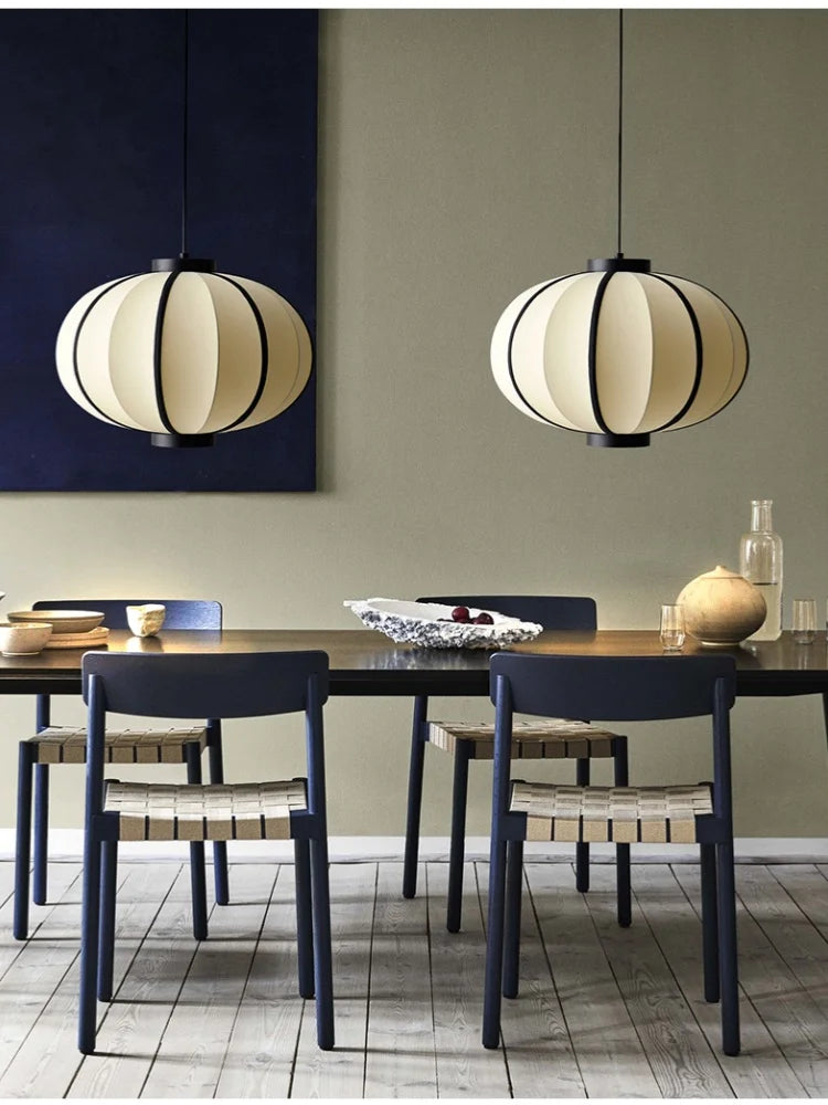 Modern fabric chandelier for interior decoration and restaurants