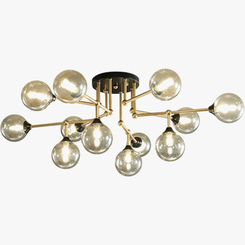 Modern, elegant, and bright chandelier