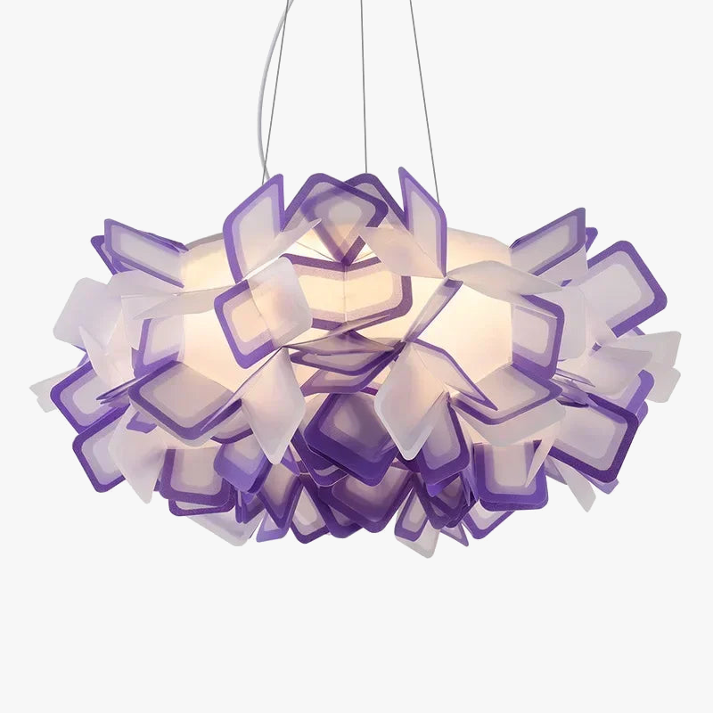 Modern LED Feather Eye Protection Chandelier