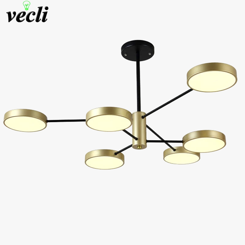 Modern LED chandelier creative Nordic indoor lighting
