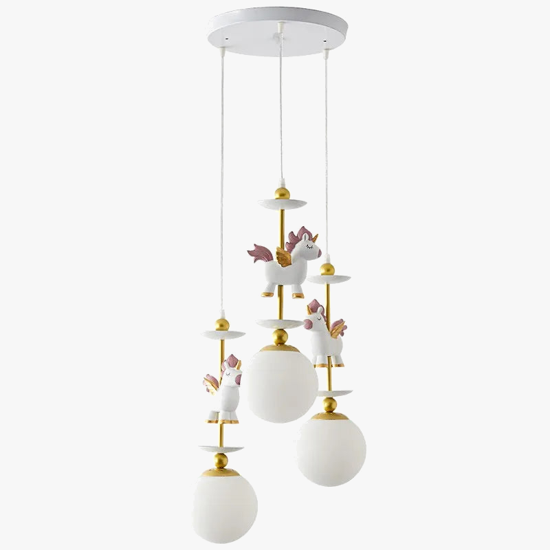 Nordic minimalist modern chandelier for children