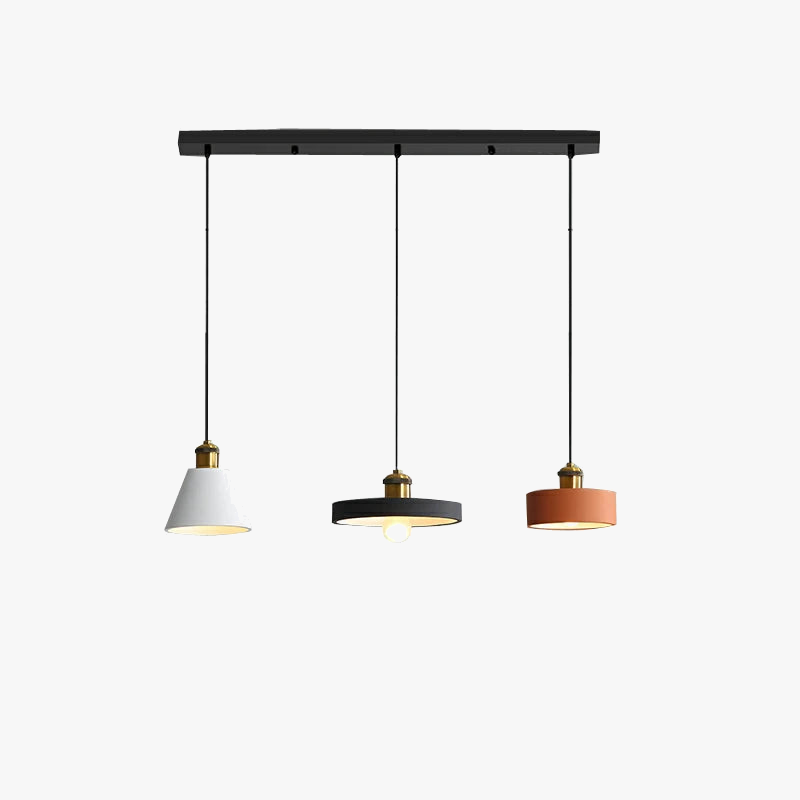 Minimalist modern industrial style chandelier for interior decoration