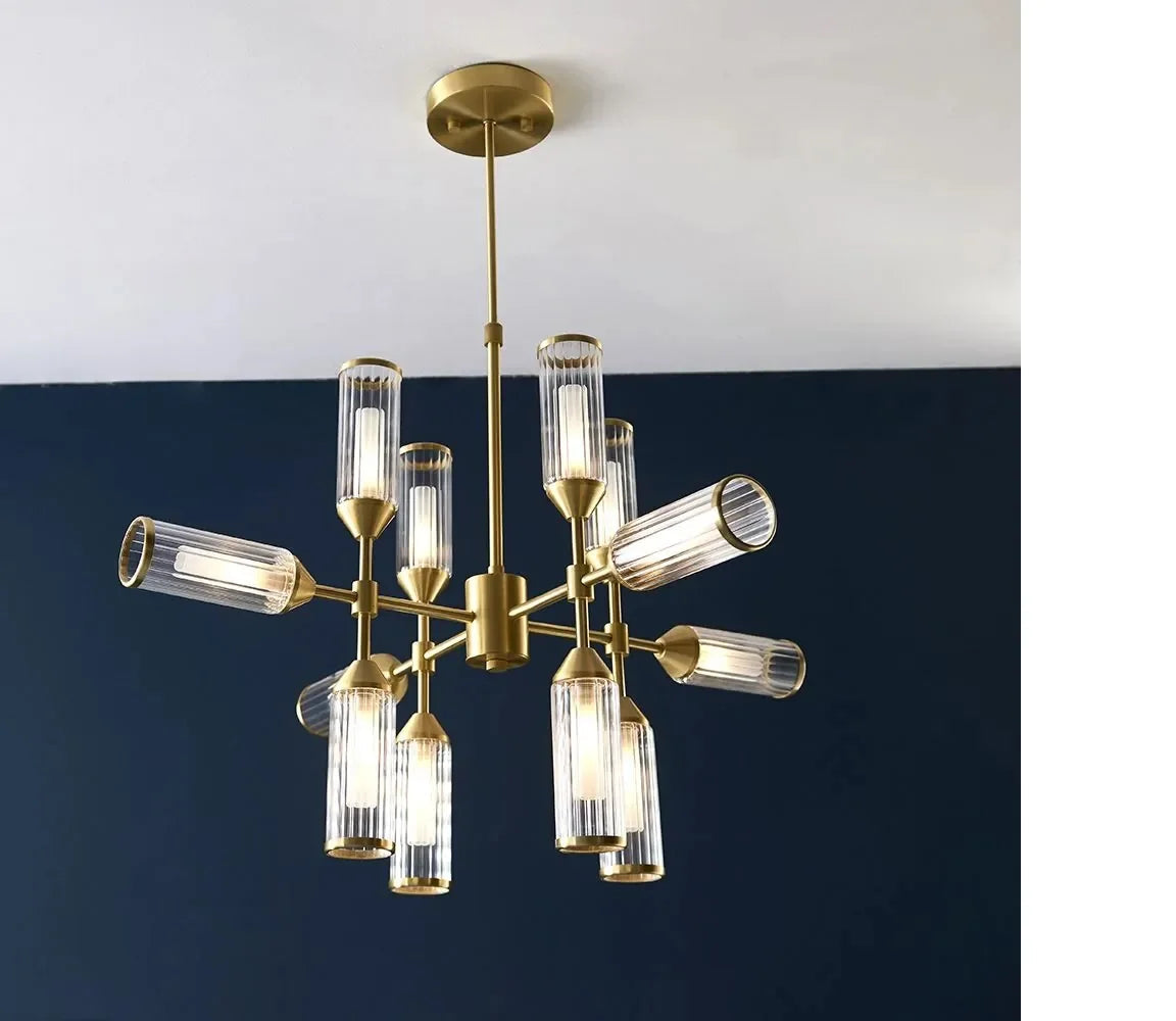 multi-arm modern chandelier for a luxurious ambiance
