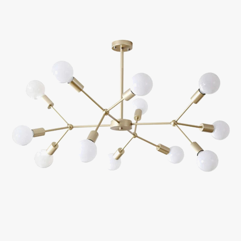 Modern multi-head creative indoor chandelier