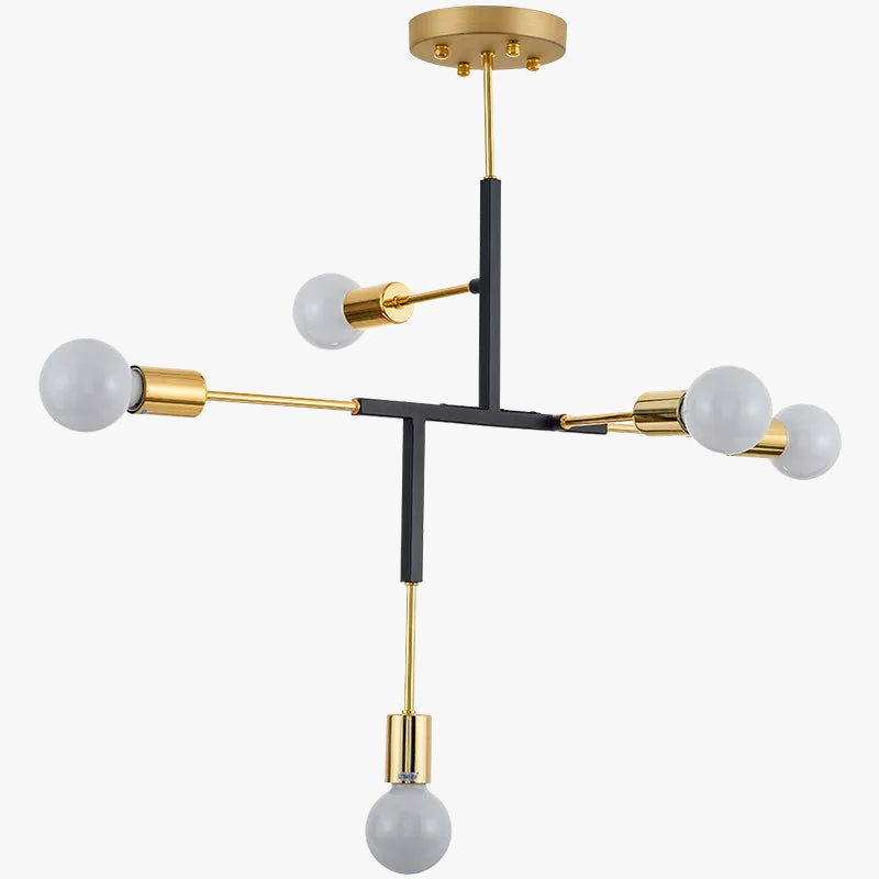 Vibrant and chic modern chandelier
