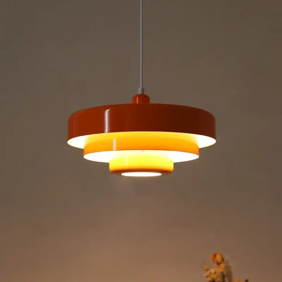Lustre Multicolore Danois Rétro Vintage