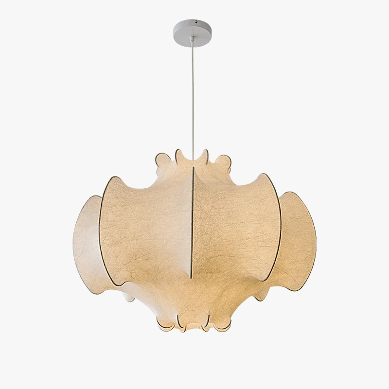 creative Nordic wabi-sabi silk LED decorative chandelier