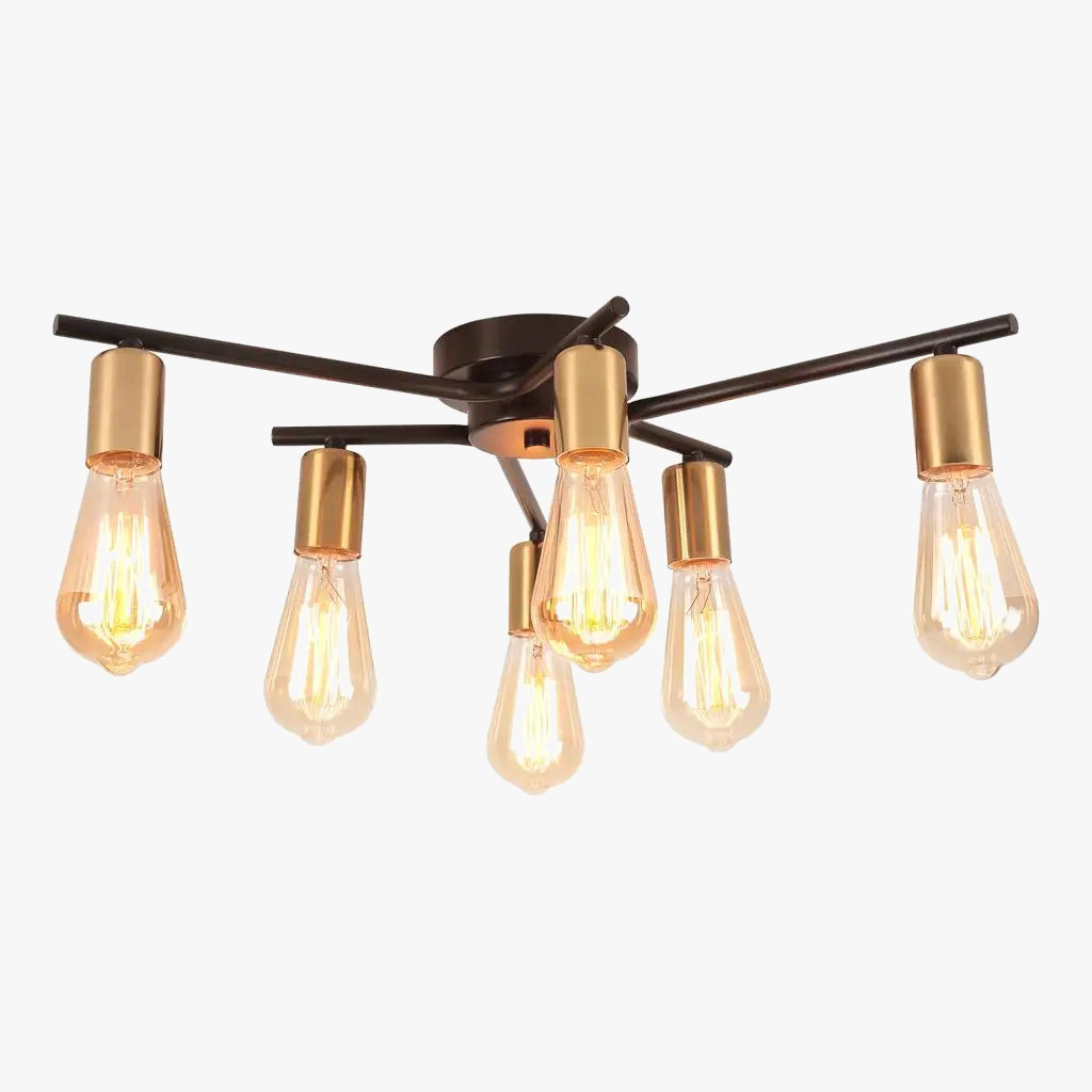 Contemporary retro design pendant light