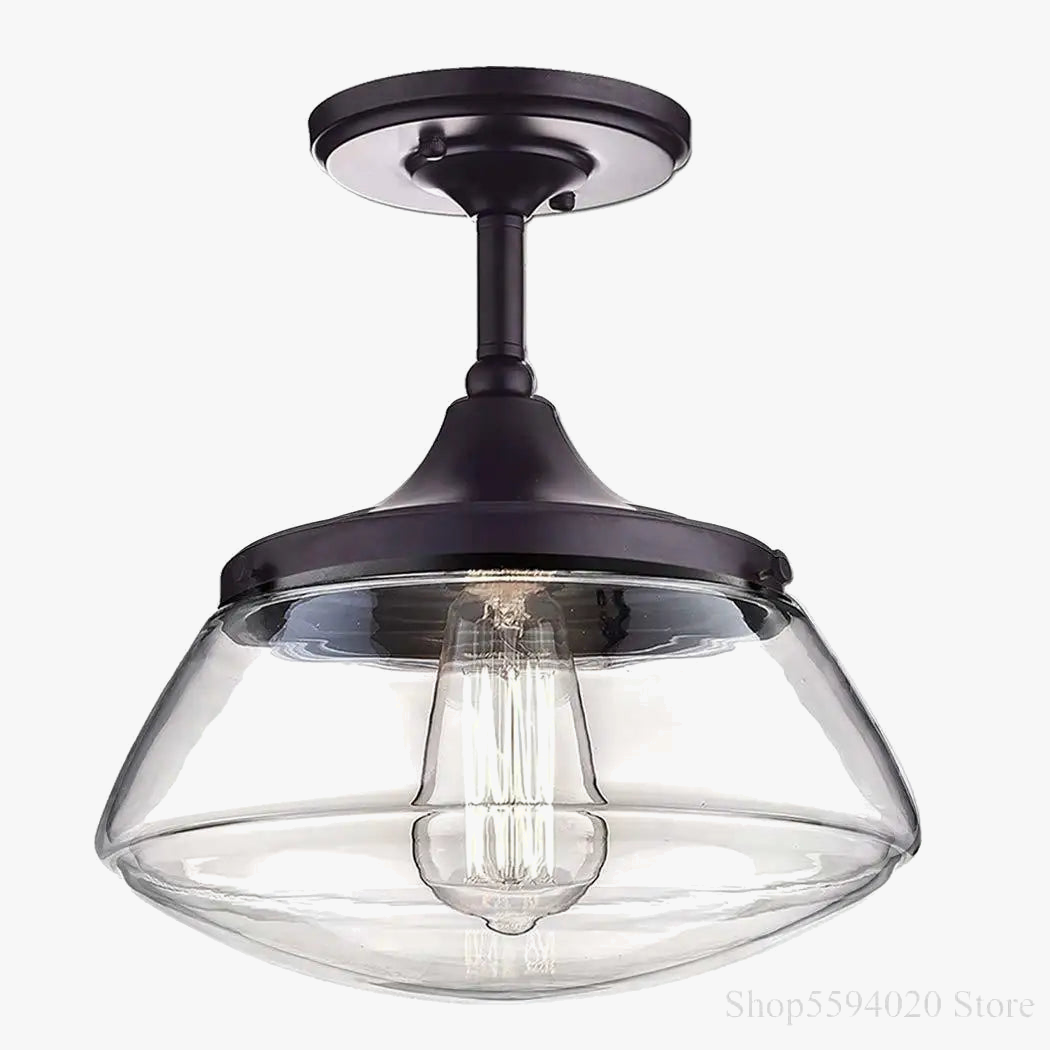Retro elegant crystal industrial chandelier