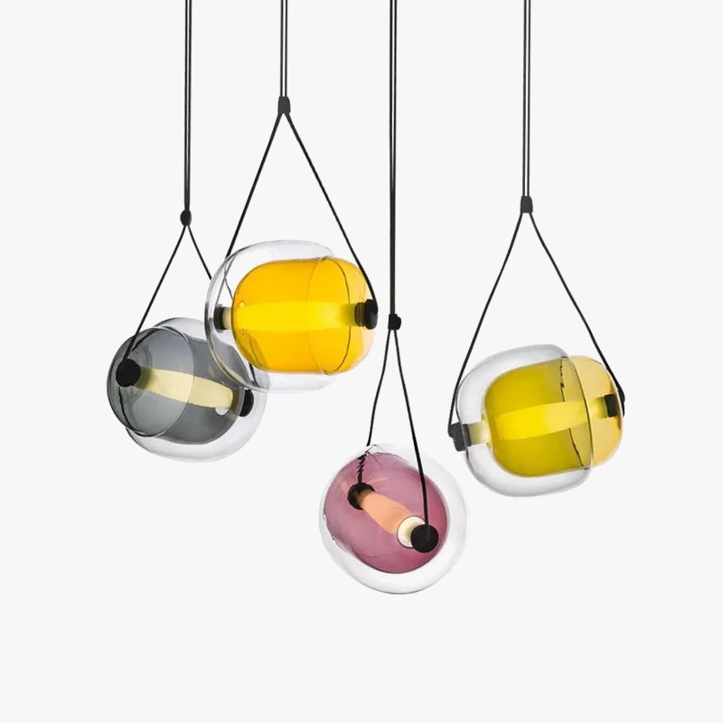 Creative Nordic Design LED Glass Pendant Light