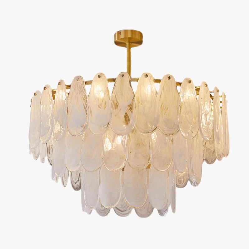 unique postmodern creative design cloud glass pendant light