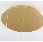 Lustre Villa Moderne Minimaliste Luxe créatif tournant escalier long