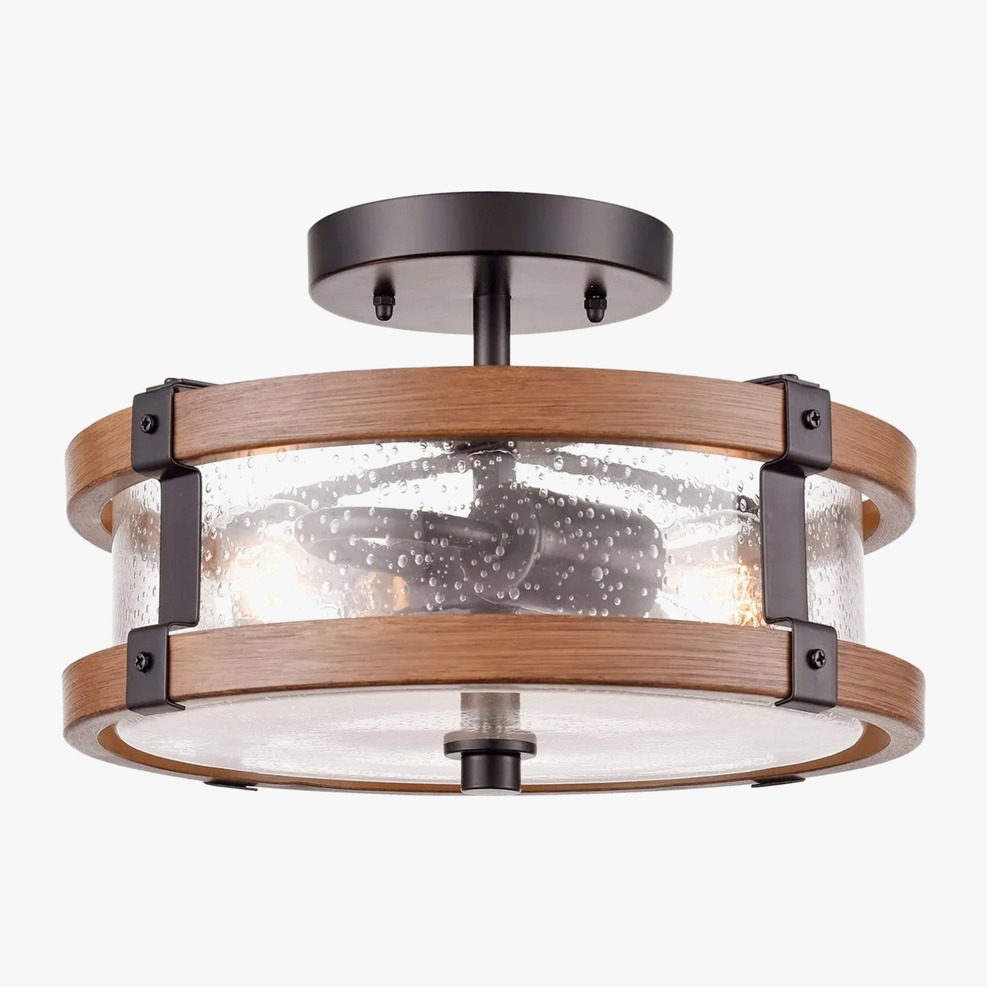 vintage round chandelier for modern loft interior