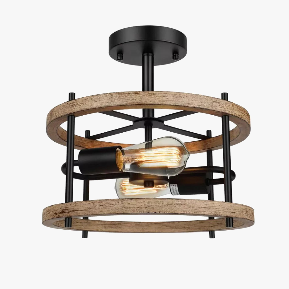 Contemporary chic handcrafted vintage chandelier