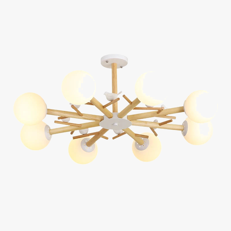Elegant Nordic design pendant chandeliers