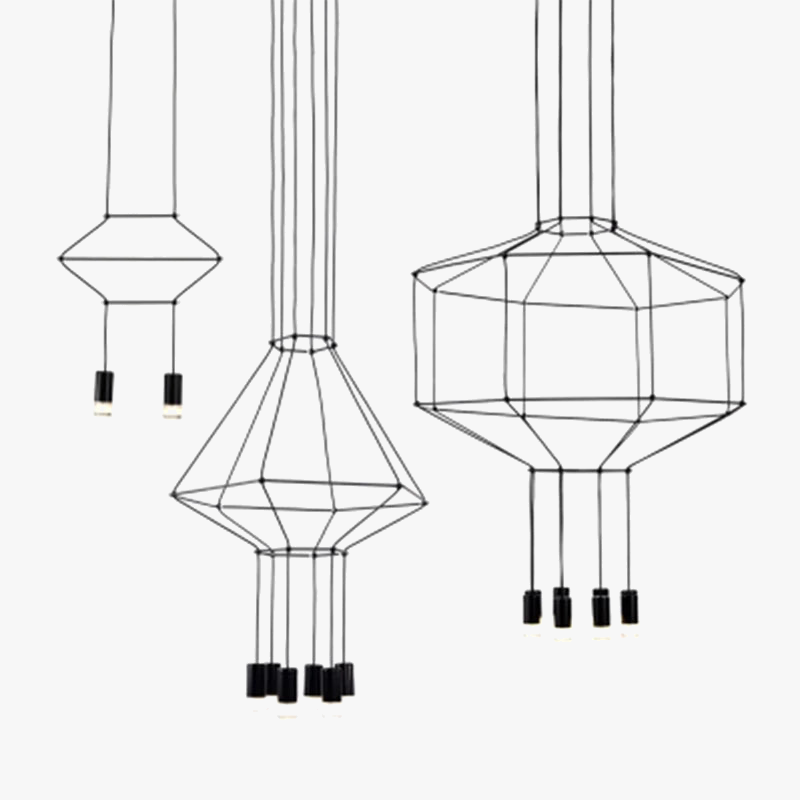 Stylish Modern Industrial Design Chandelier
