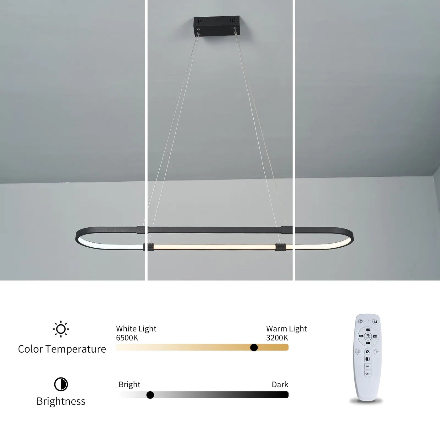 Elegant NEO Gleam Modern Pendant Light