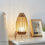 Night Lamp Creative Bedside Light Carving Space Rocket Home Decoration Gift