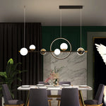 Nordic Black Chandelier For Dining Room Kitchen Home Decor Loft Style Industrial Suspension