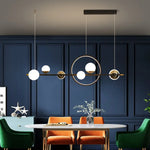 Nordic Black Chandelier For Dining Room Kitchen Home Decor Loft Style Industrial Suspension
