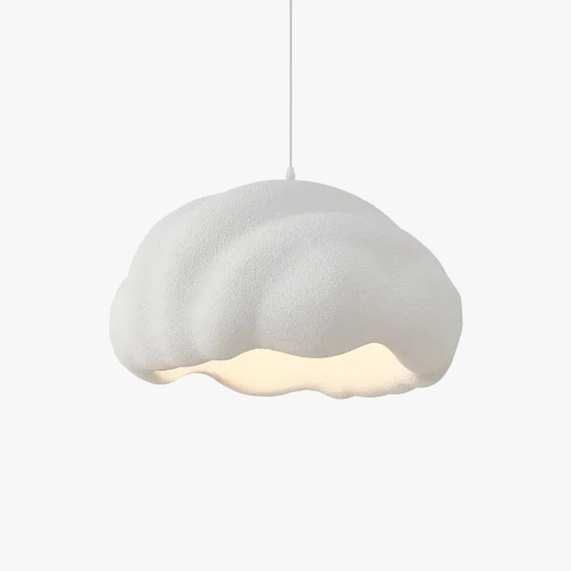 Nordic Minimalist Creative Cloud Wabi Sabi Cream Style LED Chandelier Restaurant Bar Home Decor Lamp Dining Room Lights