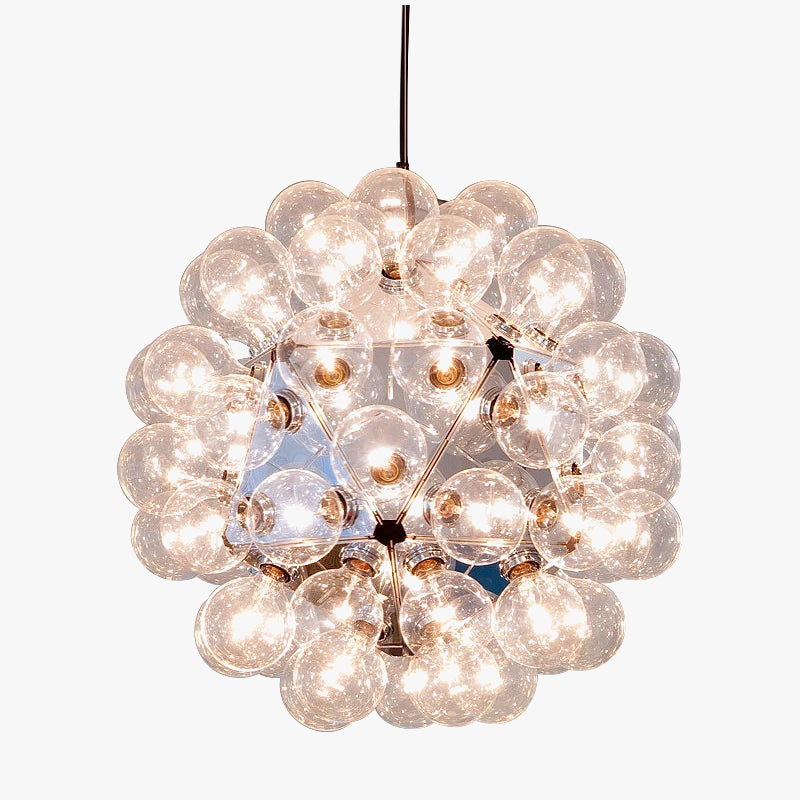 Elegant Nordic glass pendant light