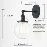 Permo 5.9 Élégante Applique Murale Design Moderne Murale Chambre