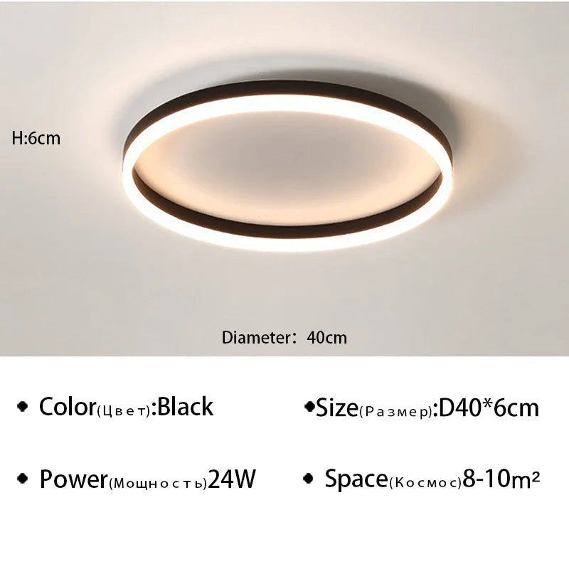 Contemporary luminous design ceiling