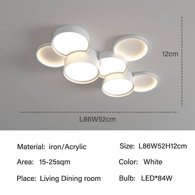 Elegant Design LED Ceiling Chandelier