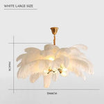 Plafonnier Led Carnaval À Plumes Colorées Blanc / L Luminaire Chambre