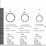 Plafonnier Led Géométrique Diamant Luminaire Chambre