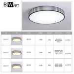 Plafonnier Led Rond Moderne Bwart Luminaire Chambre
